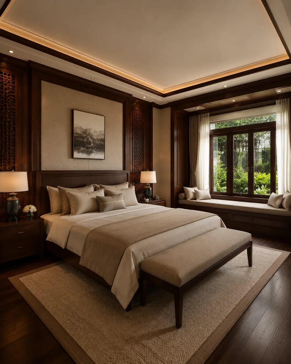 Biệt thự mái Thái thanh lịch – nếp nhà mới tại Ninh Bình – Góc nhìn 09 · Phòng ngủ