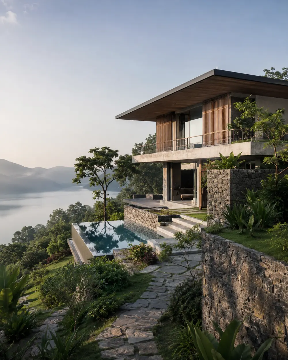Villa ven hồ – không gian nghỉ dưỡng tại Hòa Bình
