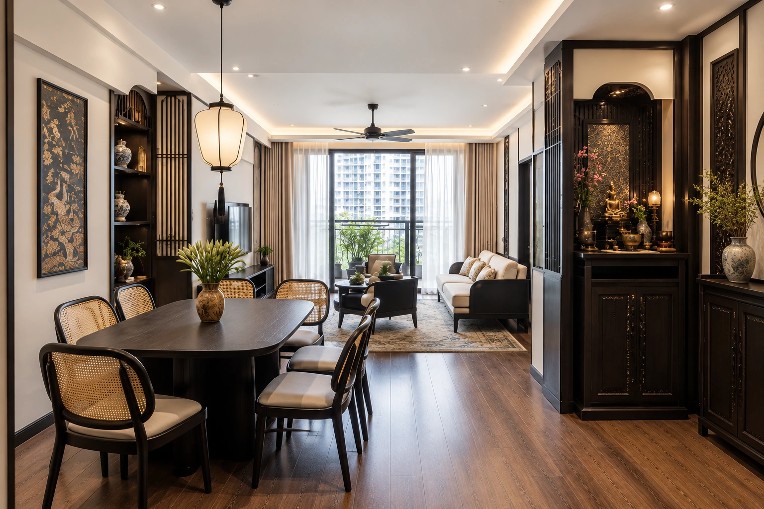 Căn hộ Indochine đương đại 120m² – Hà Nội