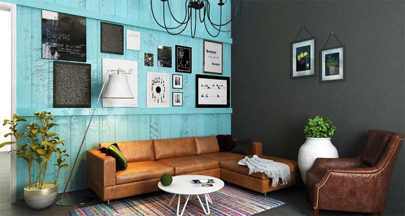 nội thất retro cổ điển độc đáo