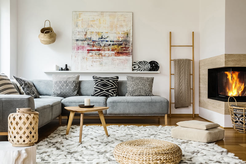 phong cách nội thất rustic chú trọng sự đơn giản