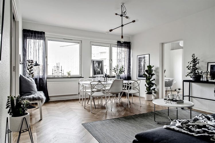 phong cách nội thất scandinavian