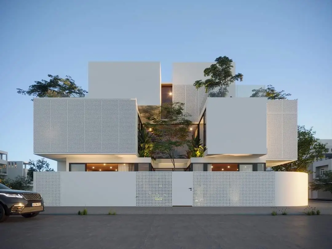 Thiết kế Villa phong cách hiện đại tại Thái Bình