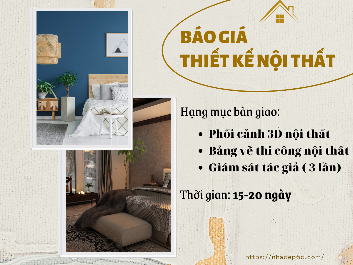 Bảng giá thiết kế nội thất tại Bắc Giang