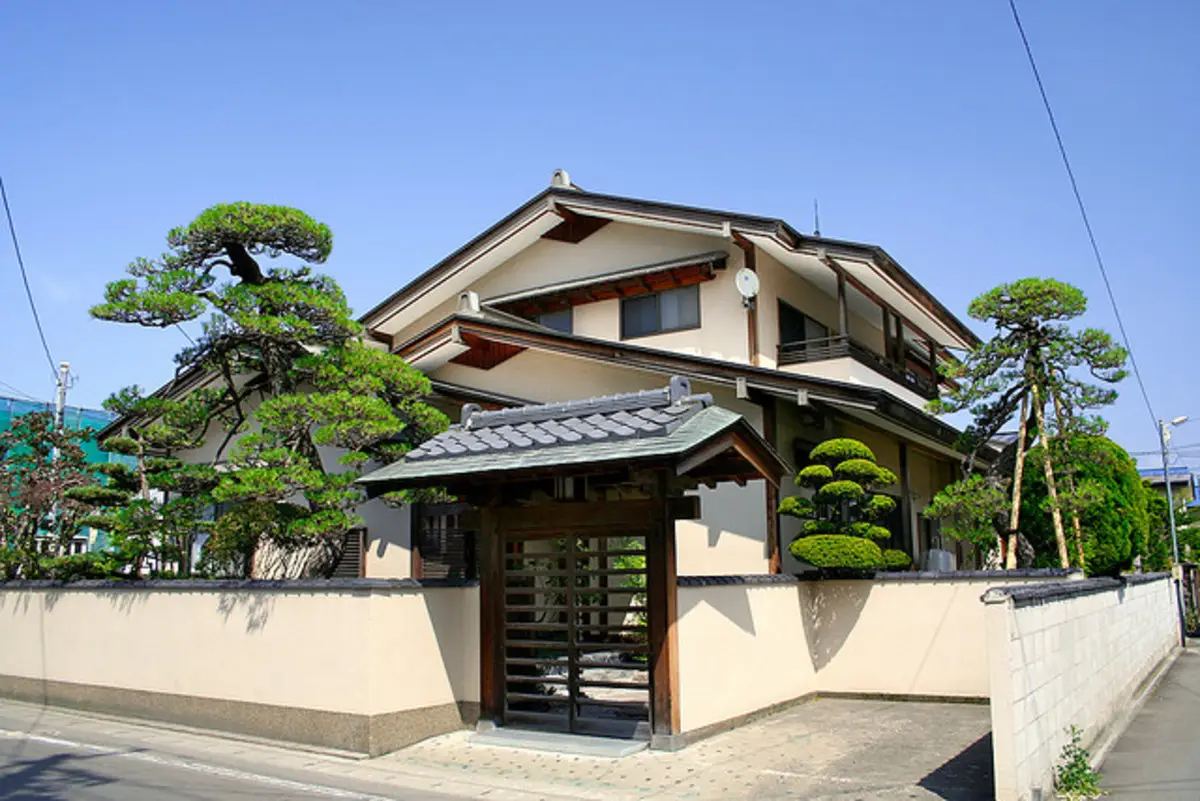 Thiết kế kiến trúc nhà mái Nhật