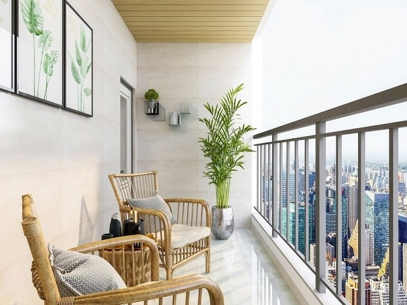 Mẫu ban công chung cư đẹp