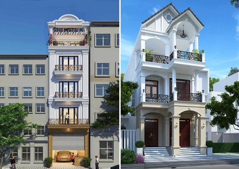 Thiết kế ban công phong cách tân cổ điển