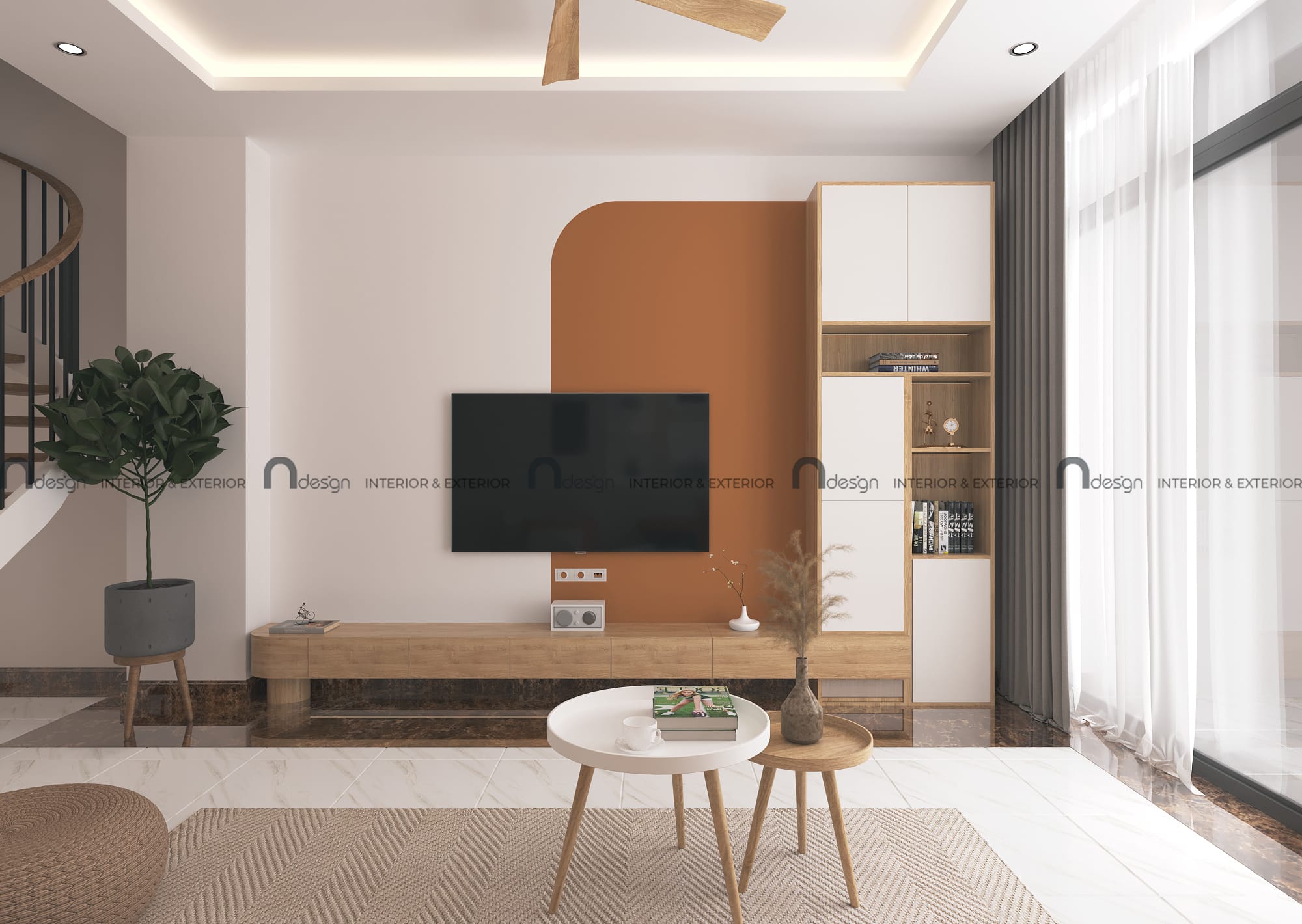 Nội thất trong công trình xây nhà trọn gói tại Thanh Hóa 