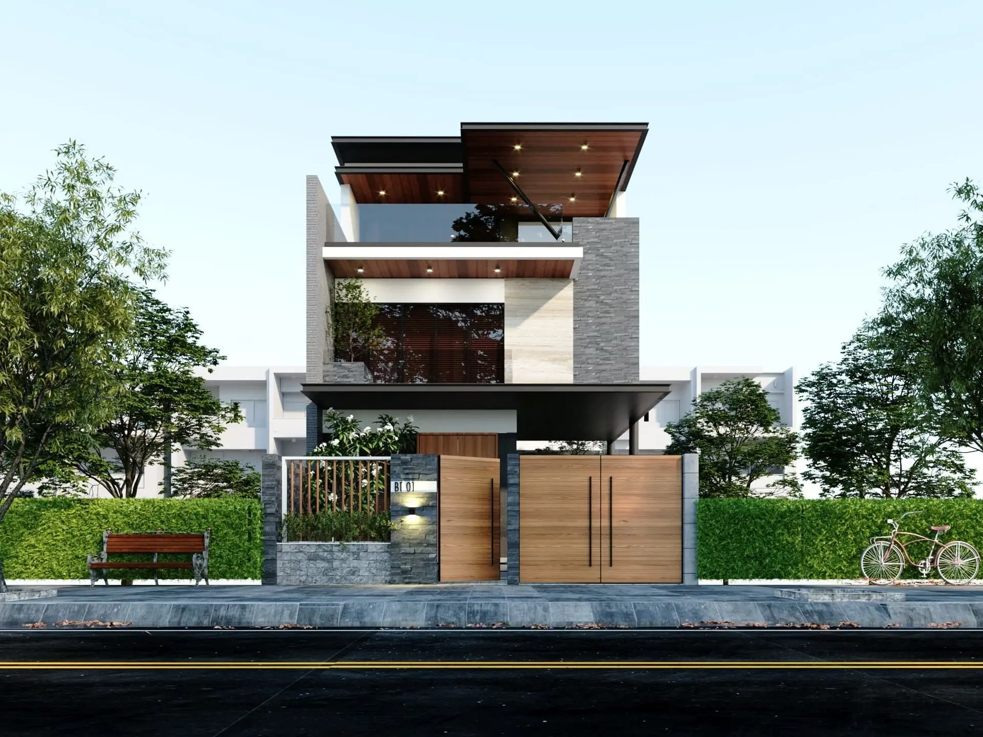 Đưa ra bản phác thảo thiết kế nhà tại Ninh Bình 