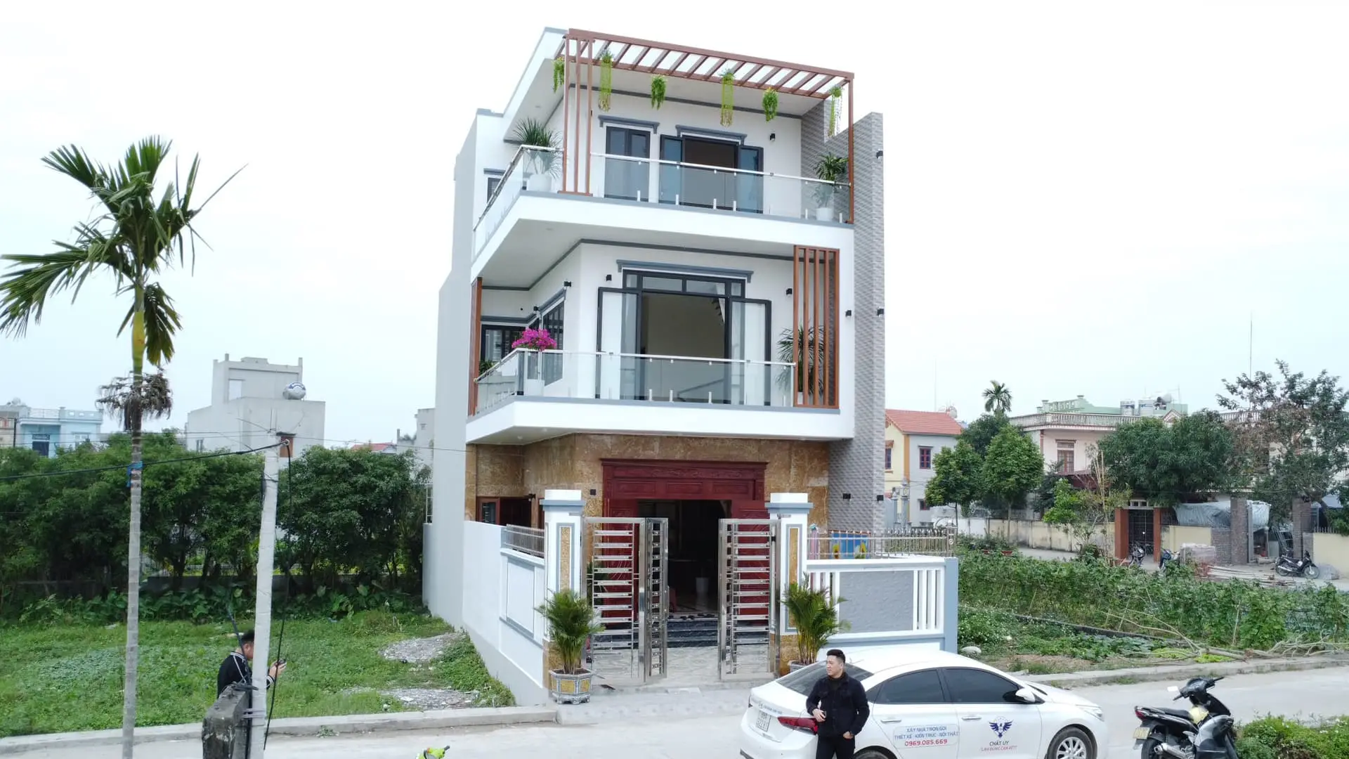 Dự án thiết kế nhà phố cho anh Hải - Thái Bình