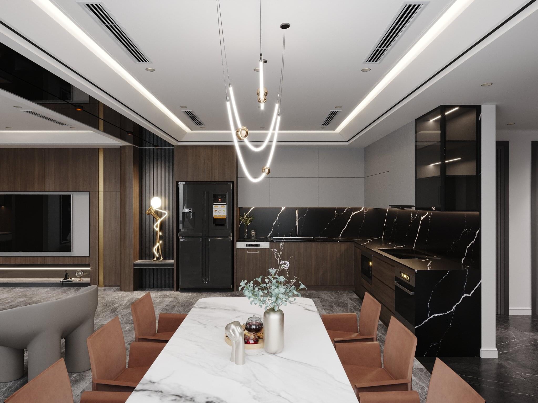 Thiết kế nhà tại Bắc Giang-Nội thất chung cư
