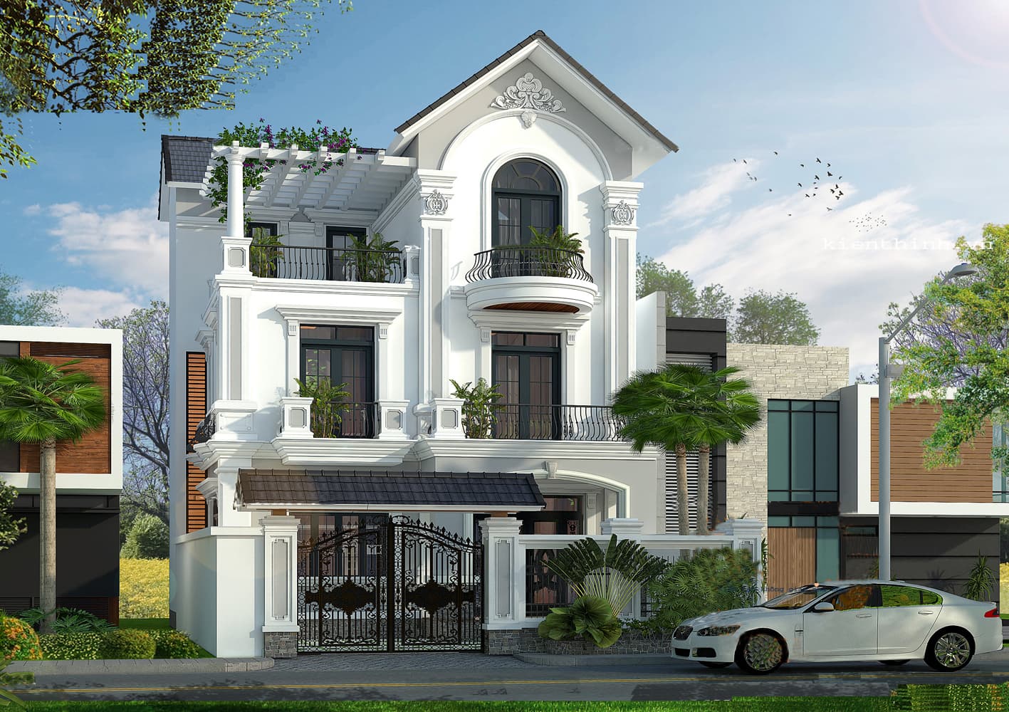 Giúp khách hàng lựa chọn được phong cách kiến trúc phù hợp 