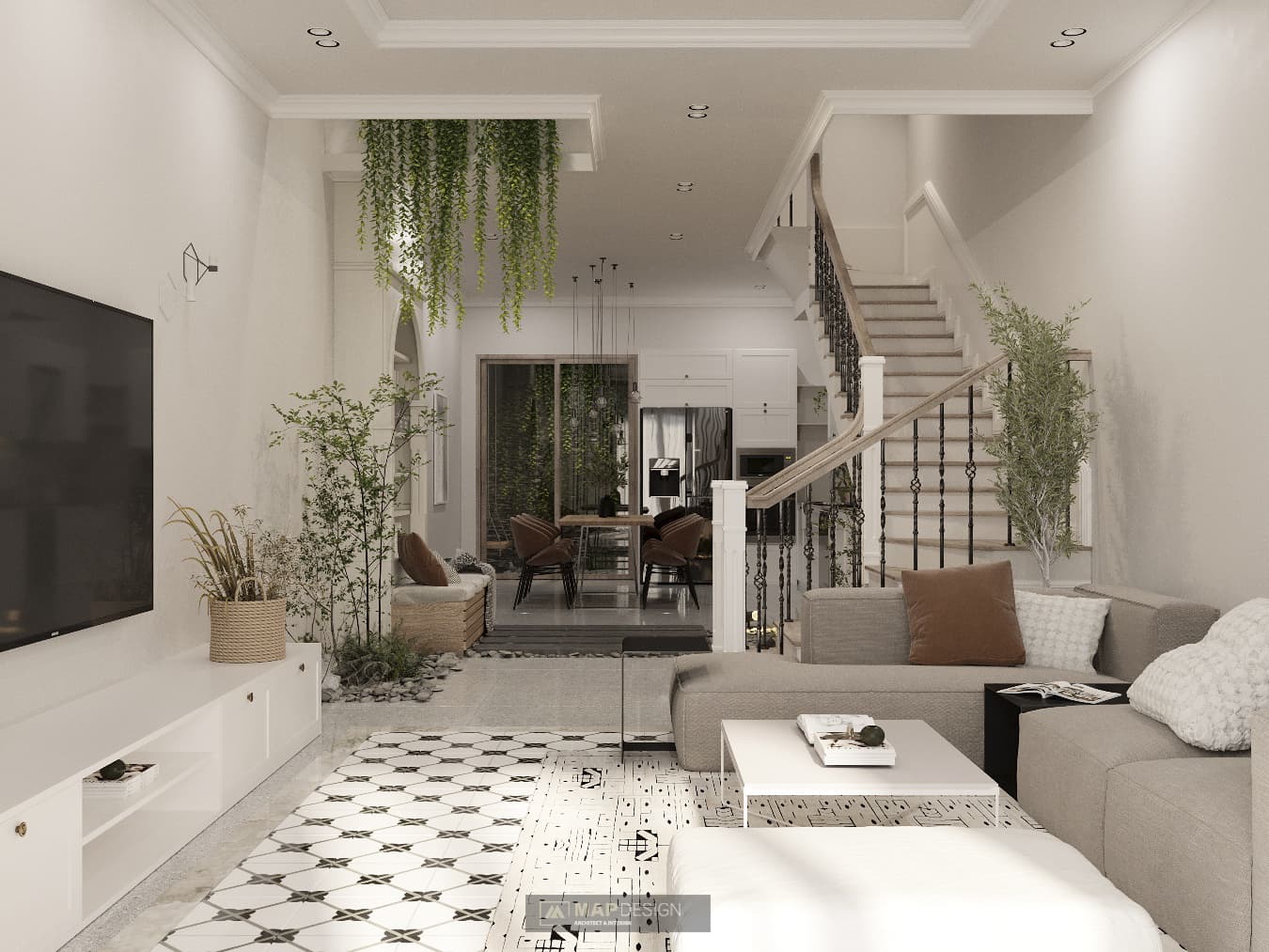 Thiết kế nội thất cho nhà tại Bắc Giang