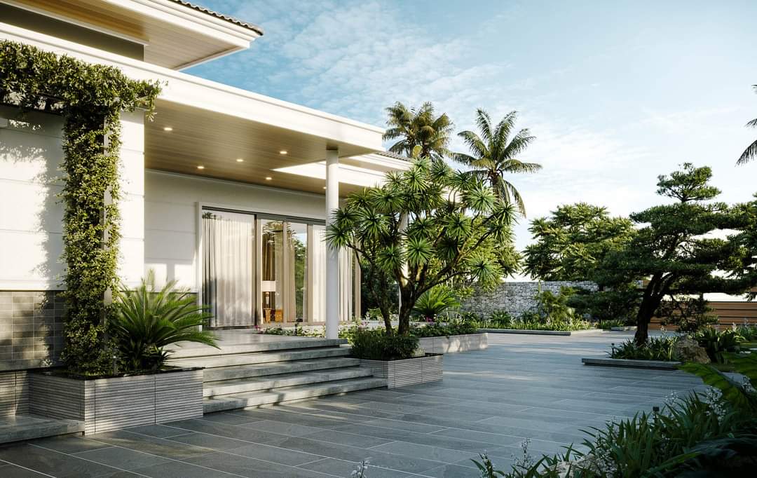 Thiết kế nhà tại Nam Định-nhà vườn
