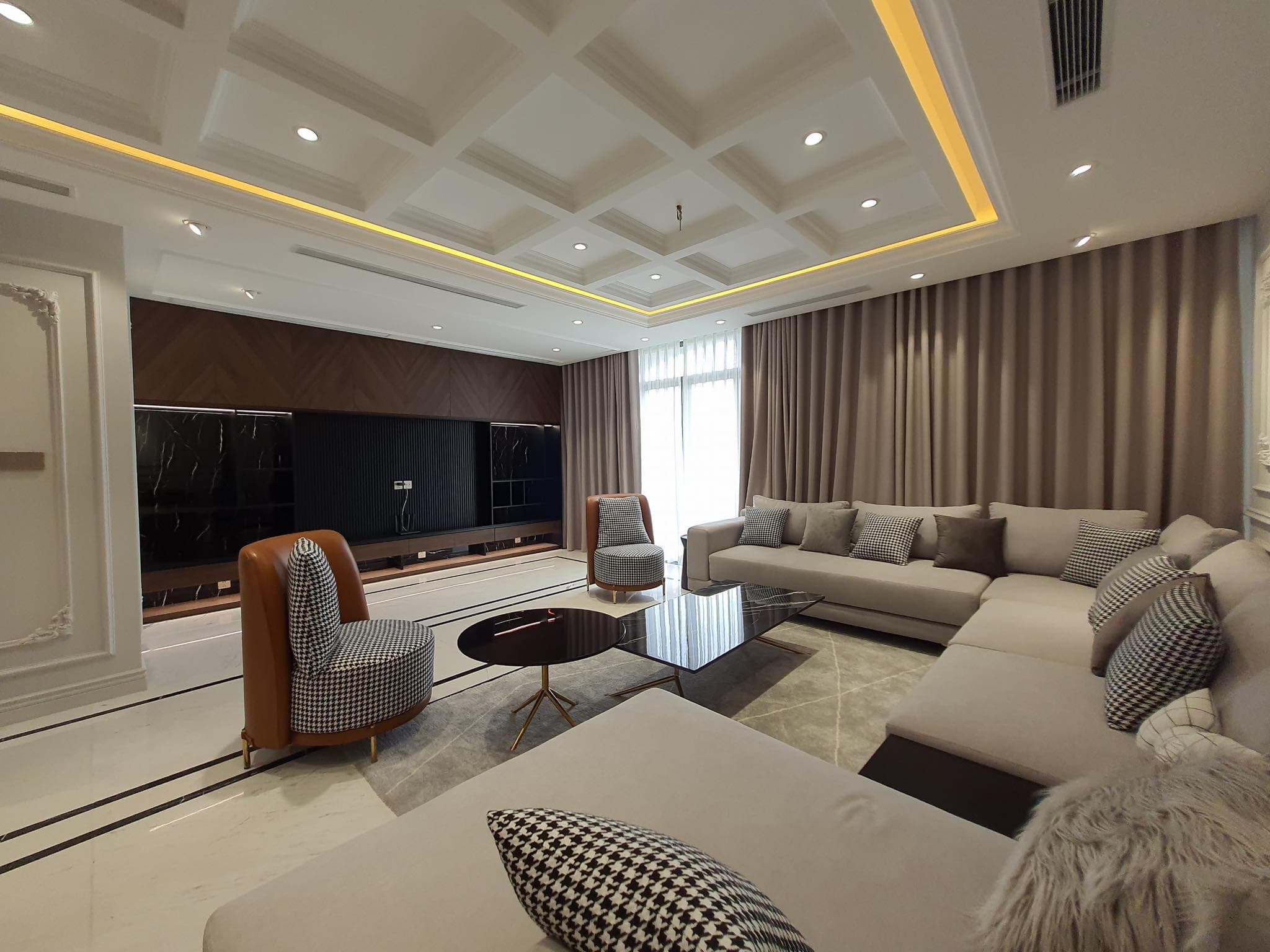 Cân đối về tỷ lệ và kích thước của nội thất căn nhà 