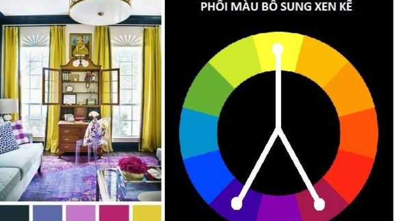 cách phối màu