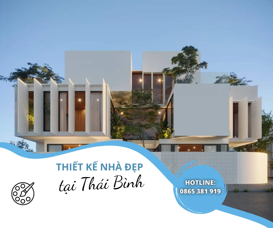 Giá thiết kế nhà tại Thái Bình tại NHÀ ĐẸP 6D mới nhất 2024