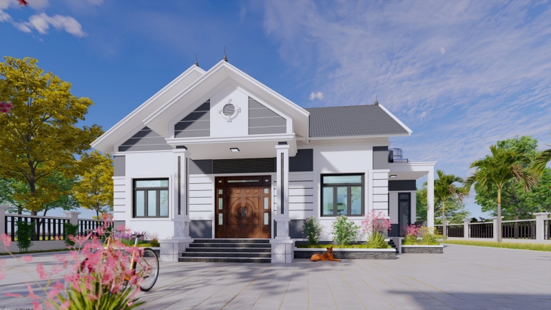 Chọn thiết kế mặt tiền nhà cấp 4 như nào cho phù hợp?