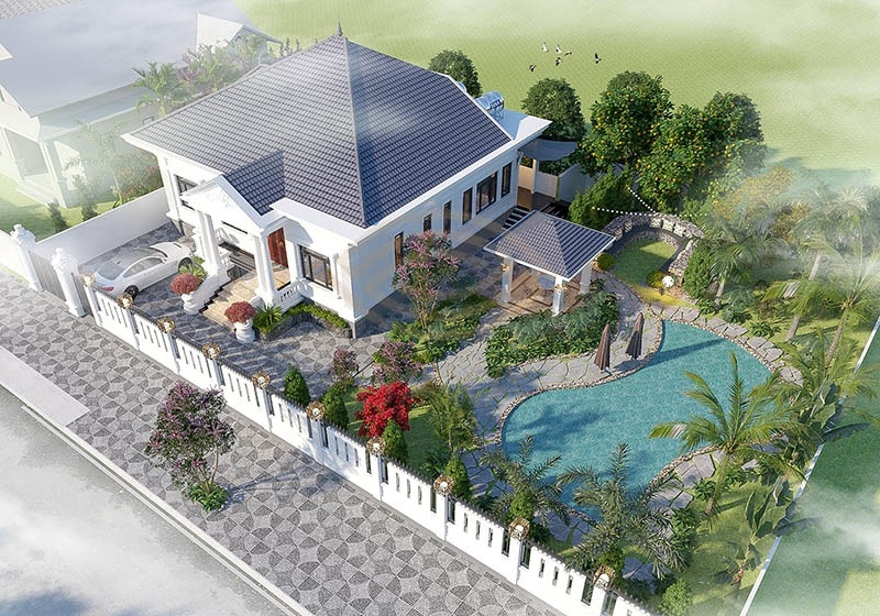 Thế nào là nhà vườn cấp 4?