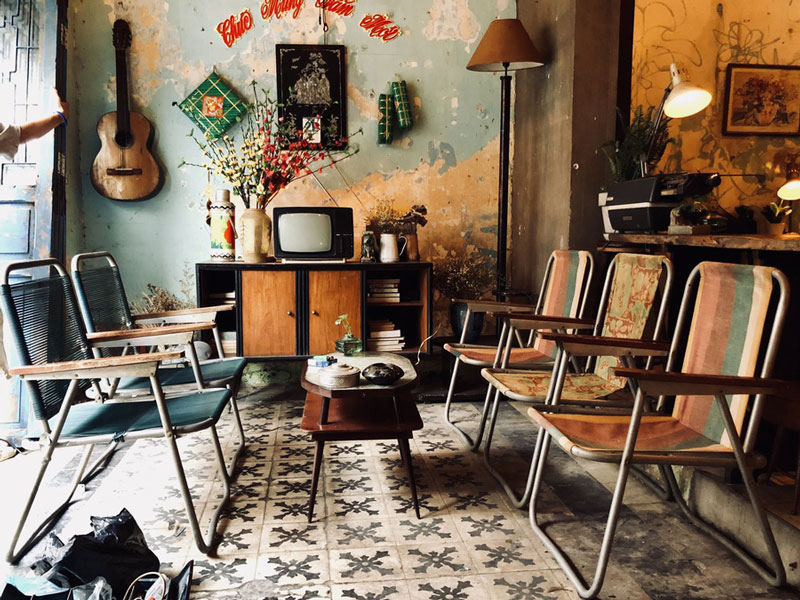 phong cach vintage