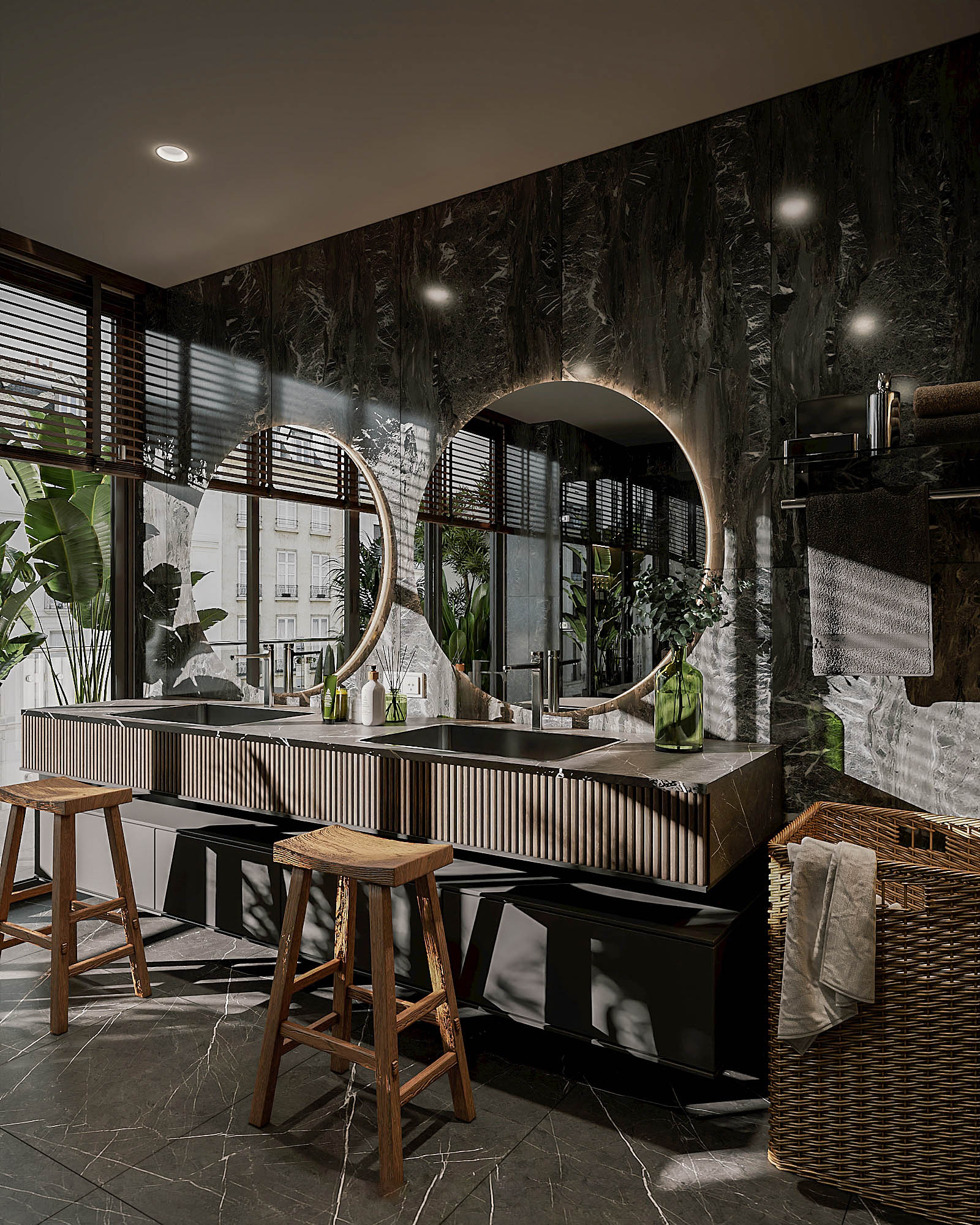 Thiết kế nhà đẹp tại Yên Bái, nội thất villa chị Hồng