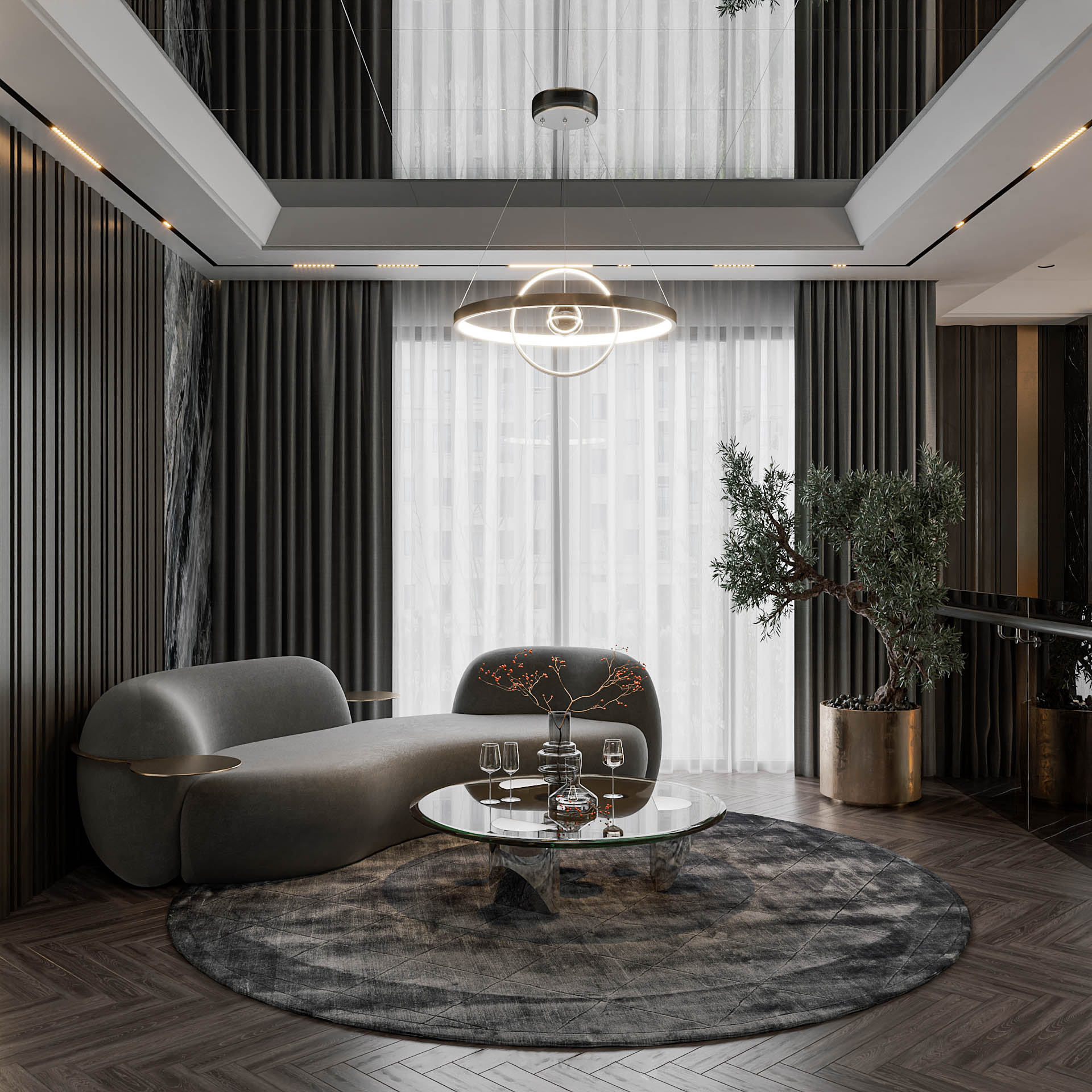 Thiết kế nhà đẹp tại Yên Bái, nội thất villa chị Hồng