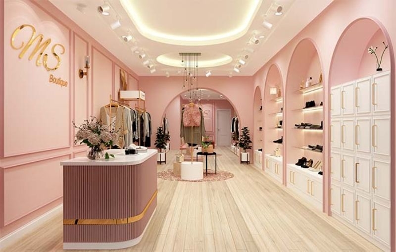 Thiết kế shop quần áo như nào để dễ hút khách?