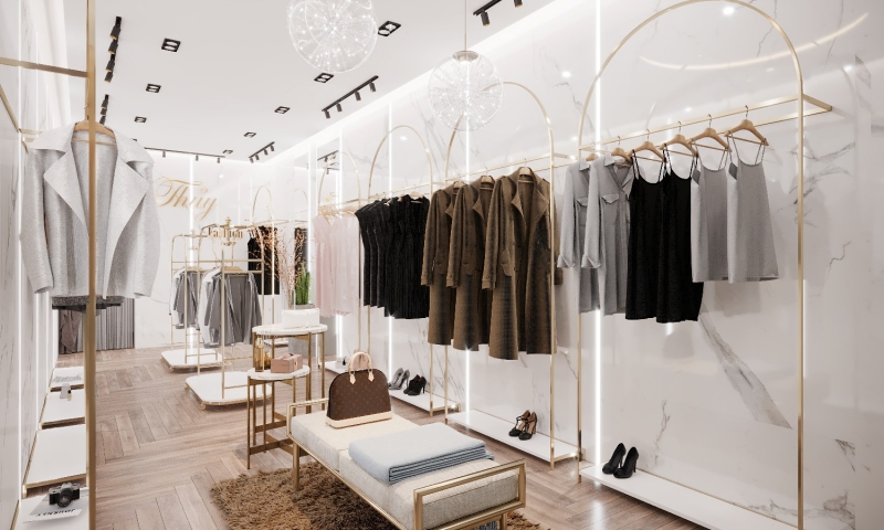 Thiết kế shop quần áo như nào để dễ hút khách?