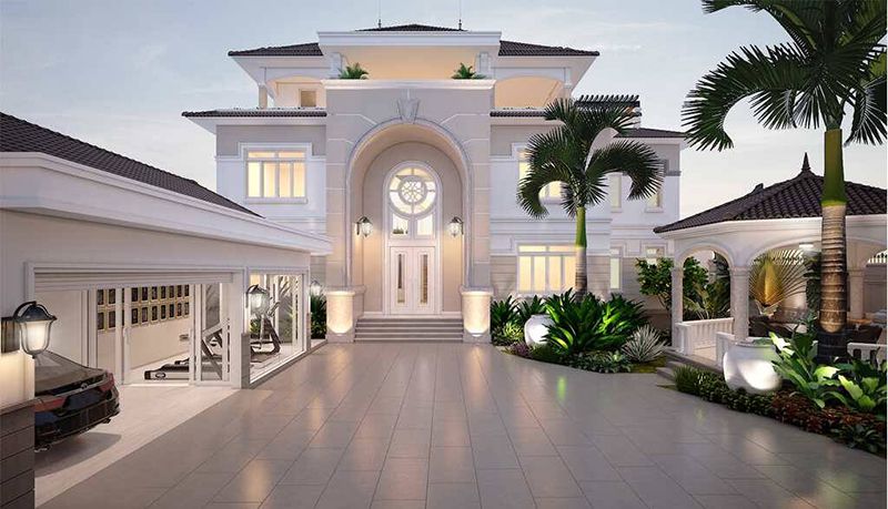 Biệt thự sân vườn - Nơi để tận hưởng cuộc sống đích thực