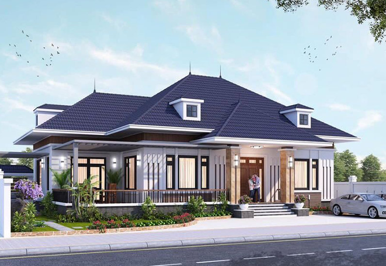 Biệt thự sân vườn - Nơi để tận hưởng cuộc sống đích thực