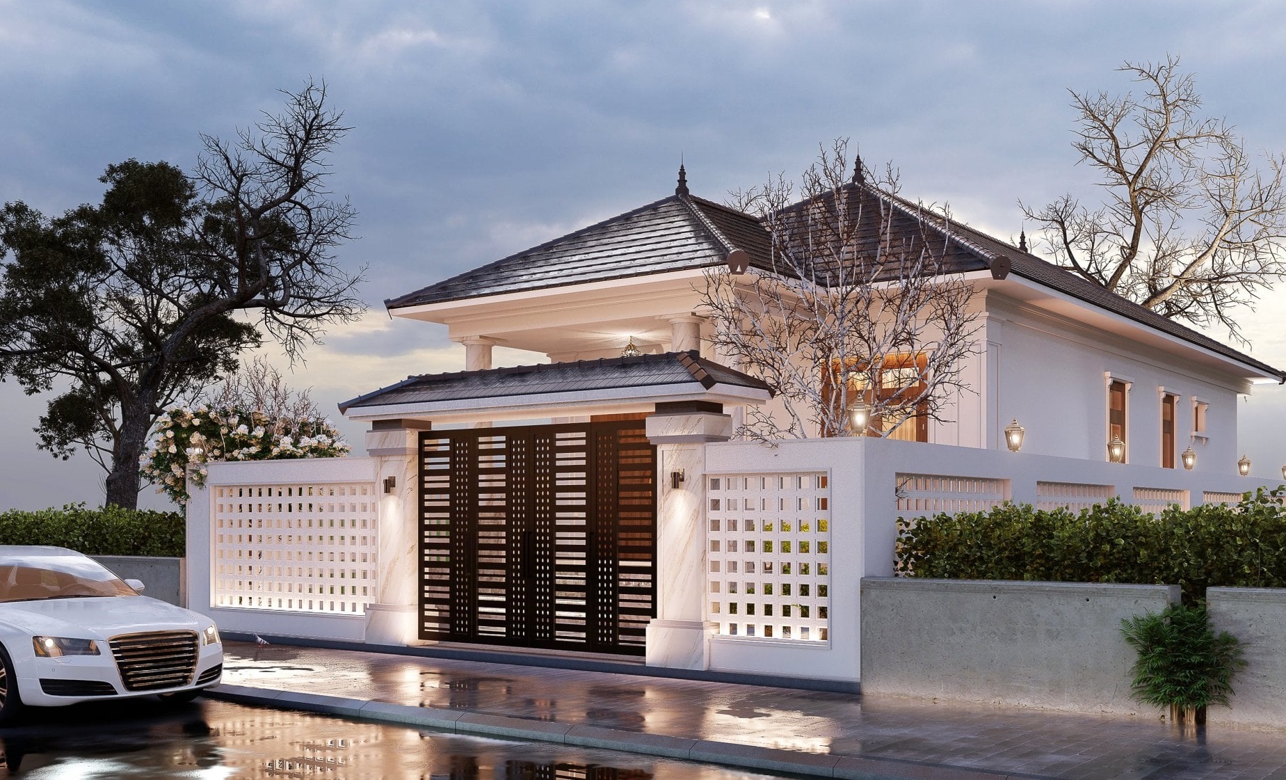 Biệt thự sân vườn - Nơi để tận hưởng cuộc sống đích thực