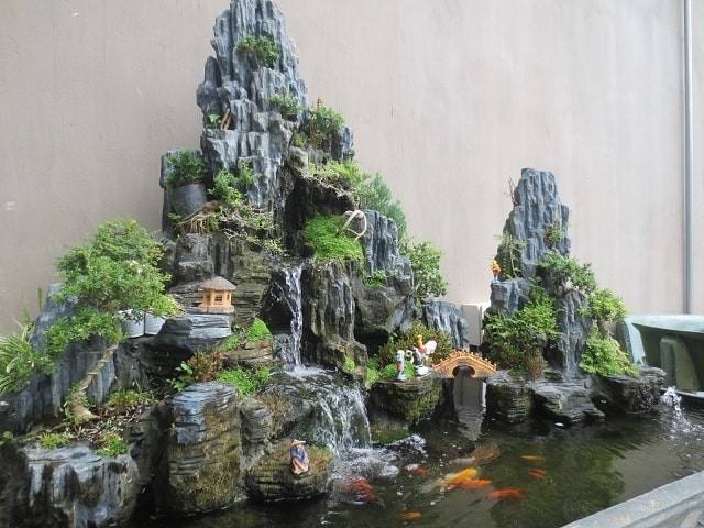 Hòn non bộ đẹp chuẩn phong thủy