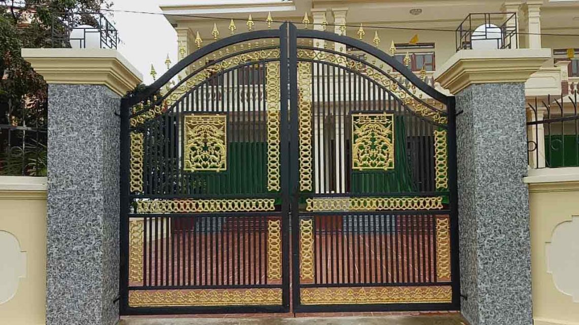 Chiêm ngưỡng vẻ hiện đại của những mẫu cổng nhà đẹp ở nông thôn