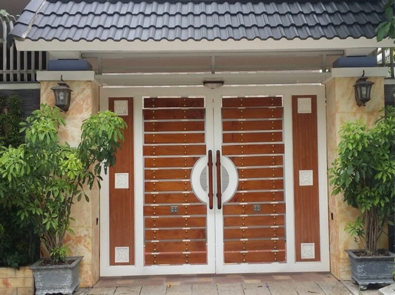 Chiêm ngưỡng vẻ hiện đại của những mẫu cổng nhà đẹp ở nông thôn