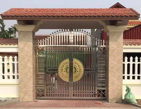Chiêm ngưỡng vẻ hiện đại của những mẫu cổng nhà đẹp ở nông thôn