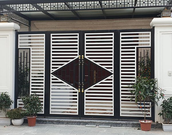 Chiêm ngưỡng vẻ hiện đại của những mẫu cổng nhà đẹp ở nông thôn