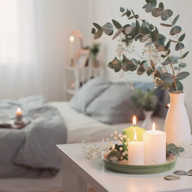 Decor phòng ngủ chill bằng hương thơm