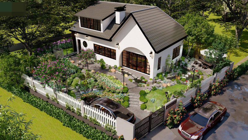 Biệt thự sân vườn - Nơi để tận hưởng cuộc sống đích thực
