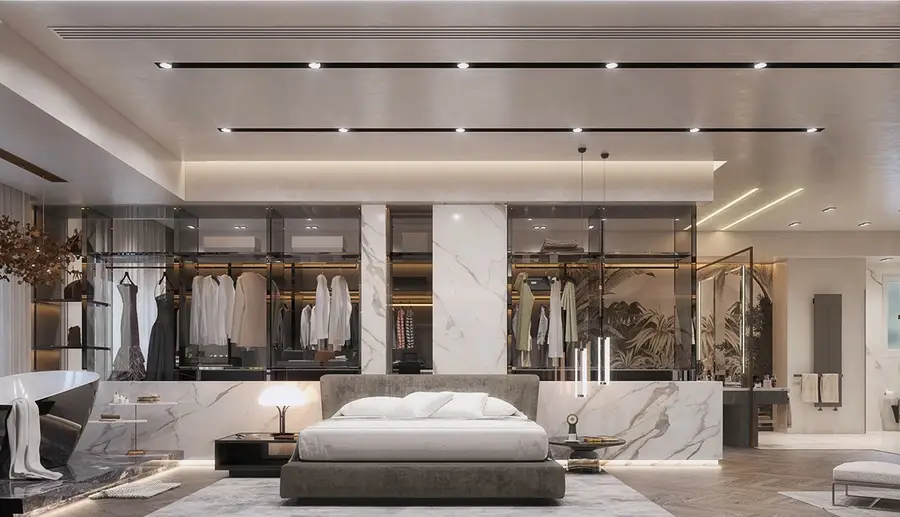 Phòng ngủ master luxury