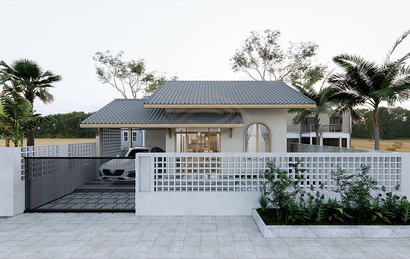 Top 10+ mẫu hàng rào đẹp nhà cấp 4 được ưa chuộng nhiều nhất hiện nay