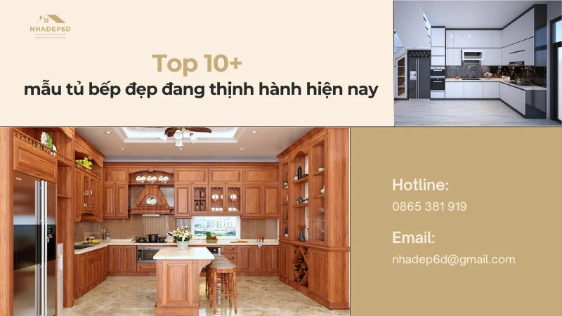 Khám phá 10+ mẫu tủ bếp đẹp đang thịnh hành hiện nay