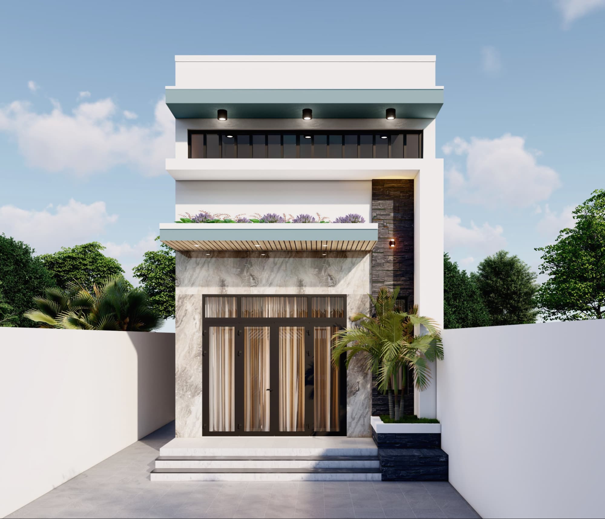 Hạn chế khi xây nhà gác lửng 3 phòng ngủ 