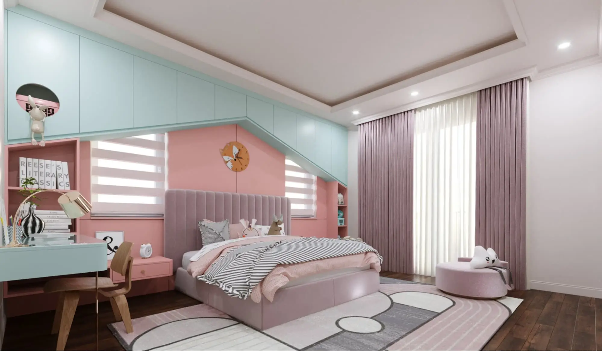 Cách lựa chọn màu sơn phù hợp cho phòng ngủ của bé