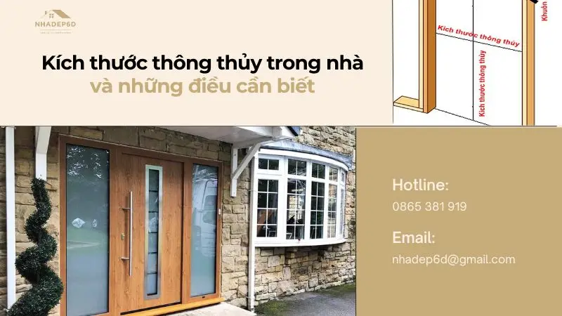 Những điều cần biết về kích thước thông thủy trong nhà 