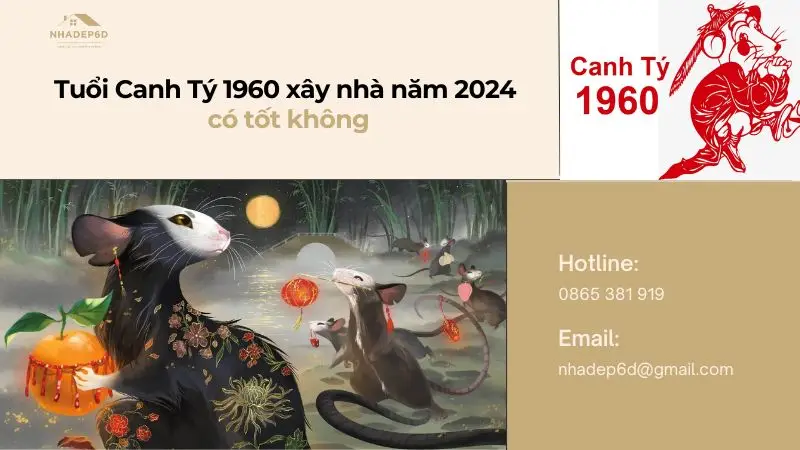 Luận giải chi tiết tuổi Canh Tý 1960 xây nhà năm 2024 