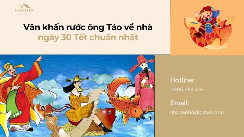 Văn khấn rước ông Táo về nhà ngày 30 Tết chuẩn nhất 