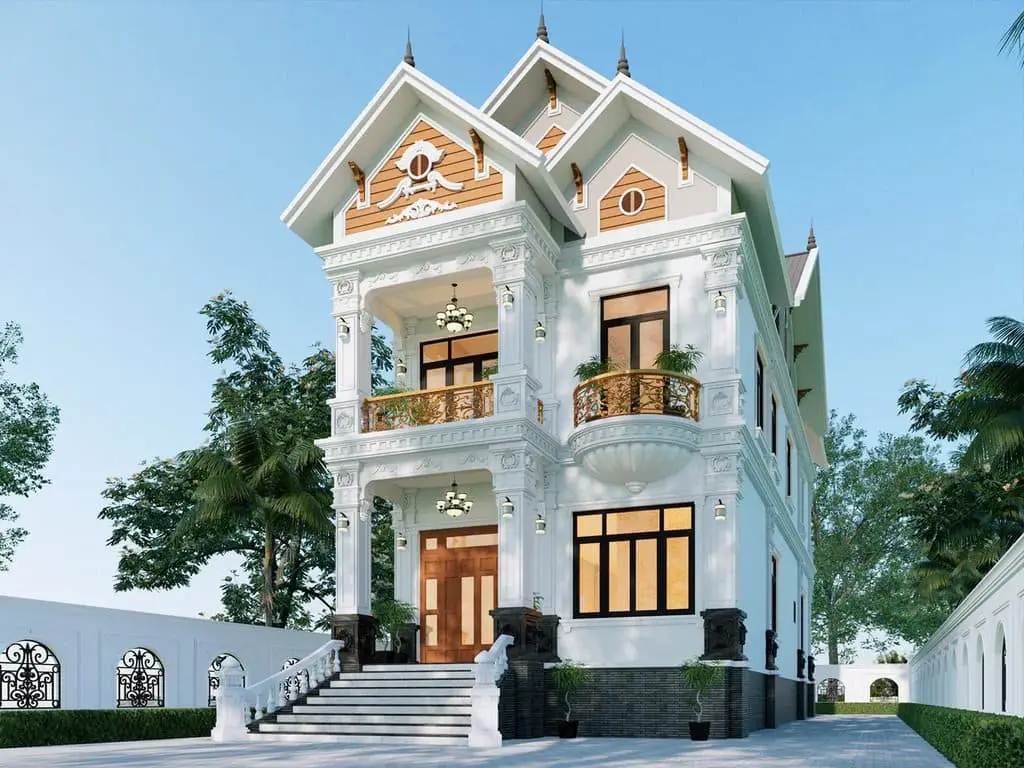 Thiết kế căn nhà có thể phù hợp với nhiều phong cách kiến trúc khác nhau