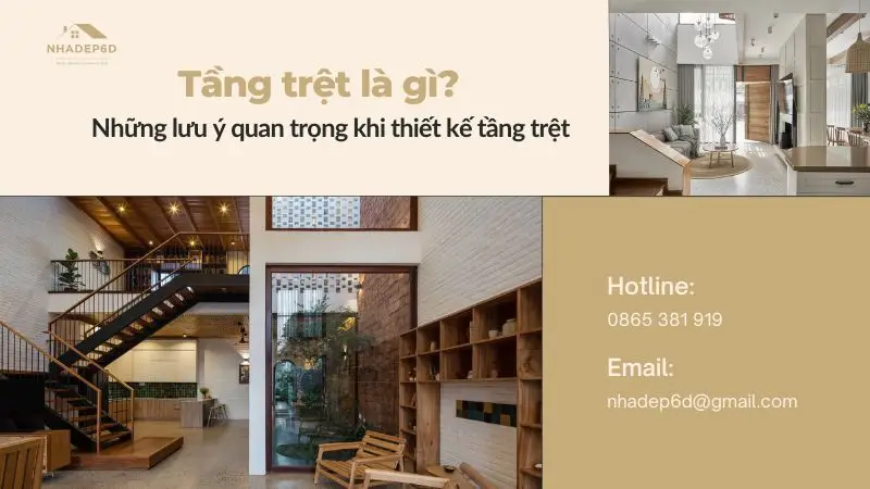 Tầng trệt là gì? Những lưu ý quan trọng khi thiết kế tầng trệt