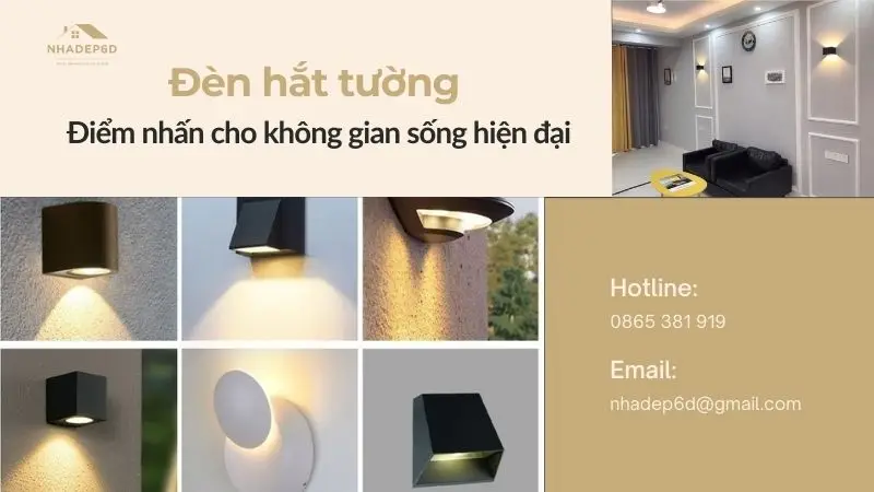 Đèn hắt tường – Điểm nhấn cho không gian sống hiện đại