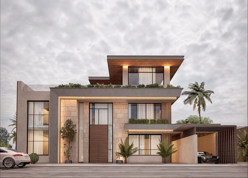 biệt thự 3 tầng sang trọng
